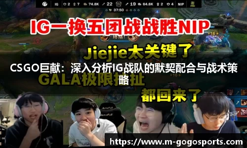 CSGO巨献：深入分析IG战队的默契配合与战术策略